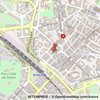 Mappa Via Guido Monaco, 72, 52100 Arezzo, Arezzo (Toscana)