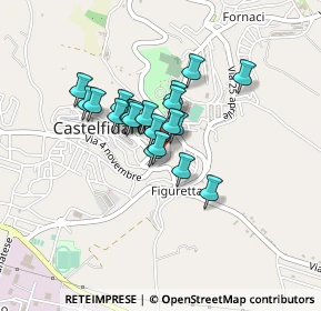 Mappa Via Settimio Soprani, 60222 Castelfidardo AN, Italia (0.2925)