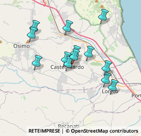 Mappa 60222 Castelfidardo AN, Italia (3.34308)