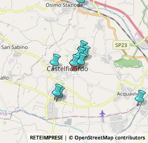 Mappa Via Settimio Soprani, 60222 Castelfidardo AN, Italia (1.72273)