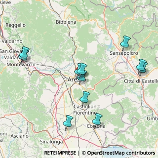 Mappa P.za Falcone e Borsellino, 52100 Arezzo AR, Italia (17.73909)