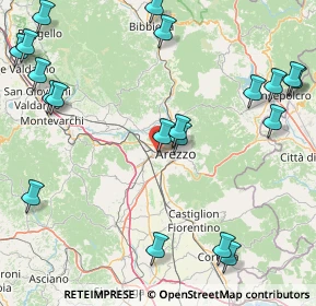 Mappa Via pescaiola, 52100 Arezzo AR, Italia (23.0695)