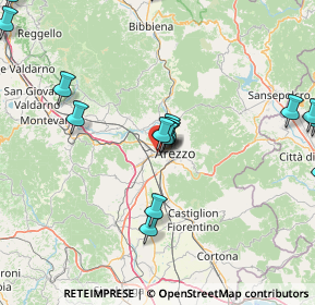 Mappa Via pescaiola, 52100 Arezzo AR, Italia (20.55235)