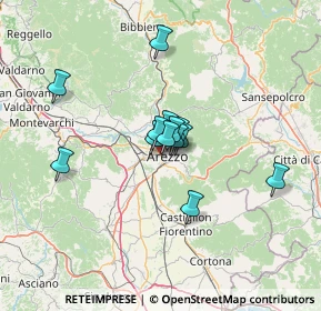 Mappa Via Francesco Ferrucci, 52100 Arezzo AR, Italia (9.02462)