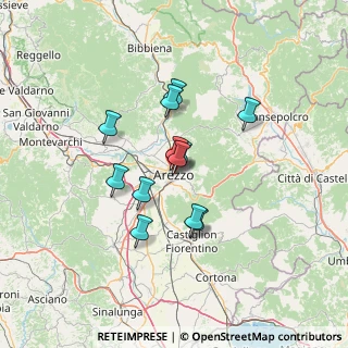 Mappa Corso Italia, 52100 Arezzo AR, Italia (10.50833)