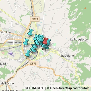 Mappa Viale Giacomo Matteotti, 52100 Arezzo AR, Italia (1.0015)