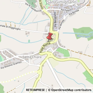 Mappa Piazzale Martiri di Montemaggio, 1, 53037 San Gimignano, Siena (Toscana)