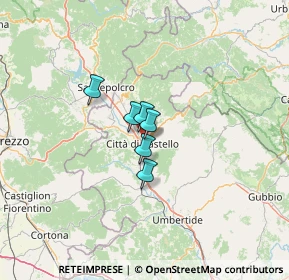 Mappa Via Luciano Manara, 06012 Città di Castello PG, Italia (27.87727)