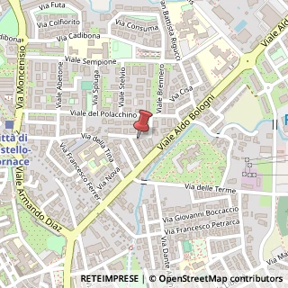 Mappa Via Luciano Manara, 14, 06012 Città di Castello, Perugia (Umbria)
