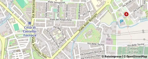 Mappa Città di Castello