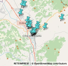 Mappa Via Luciano Manara, 06012 Città di Castello PG, Italia (2.332)