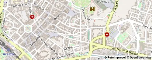 Mappa Arezzo