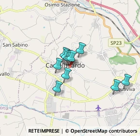 Mappa Via Paolo Soprani, 60022 Castelfidardo AN, Italia (1.10636)