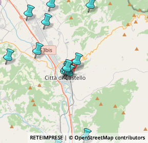 Mappa Via Togliatti Palmiro, 06012 Città di Castello PG, Italia (4.24267)