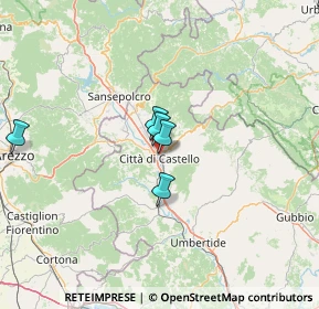 Mappa Viale A. Diaz, 06012 Città di Castello PG, Italia (28.43583)