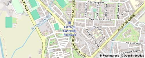 Mappa Città di Castello