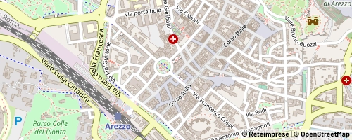 Mappa Arezzo