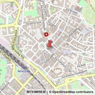 Mappa Via Roma, 2, 52100 Arezzo, Arezzo (Toscana)
