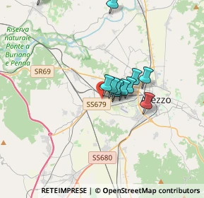 Mappa Via Enrico Lansel, 52100 Arezzo AR, Italia (2.75545)