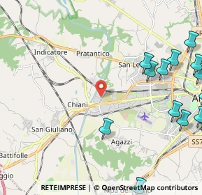 Mappa Via Enrico Lansel, 52100 Arezzo AR, Italia (3.538)