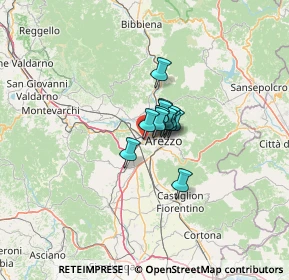 Mappa Via Enrico Lansel, 52100 Arezzo AR, Italia (5.30167)