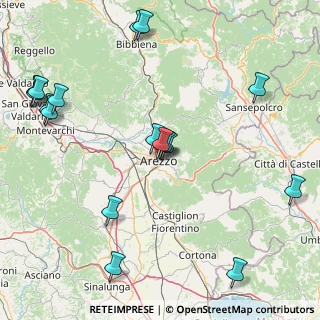 Mappa Vicolo Del Capitano Ardelli, 52100 Arezzo AR, Italia (21.38)