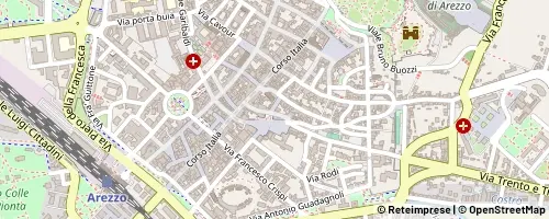 Mappa Arezzo