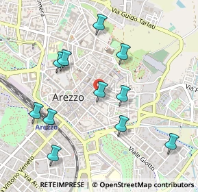 Mappa Via Guglielmo Oberdan, 52100 Arezzo AR, Italia (0.53273)