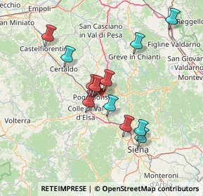 Mappa Località Talciona, 53036 Poggibonsi SI, Italia (12.48538)