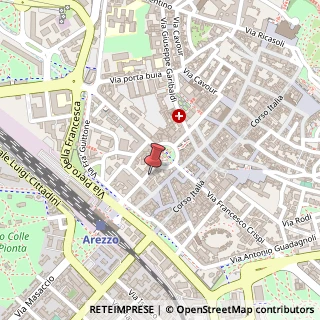 Mappa Via Guido Monaco, 41, 52100 Arezzo, Arezzo (Toscana)