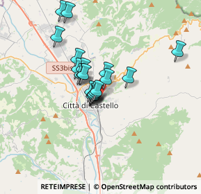 Mappa Via G. Perugini, 06012 Città di Castello PG, Italia (2.47)