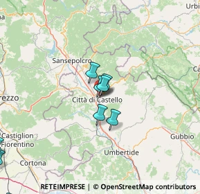 Mappa Via G. Perugini, 06012 Città di Castello PG, Italia (24.19182)