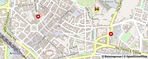 Mappa Arezzo