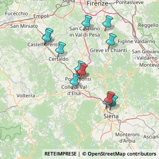 Mappa Via Carlo Iozzi Località Romituzzo, 53036 Poggibonsi SI, Italia (15.34917)