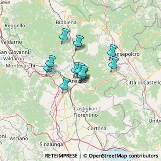 Mappa Via Francesco Redi, 52100 Arezzo AR, Italia (9.36615)