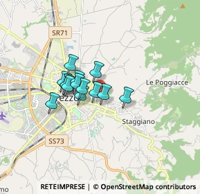 Mappa Via Francesco Redi, 52100 Arezzo AR, Italia (1.14)