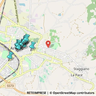 Mappa Via Corrado Lazzeri, 52100 Arezzo AR, Italia (1.28875)