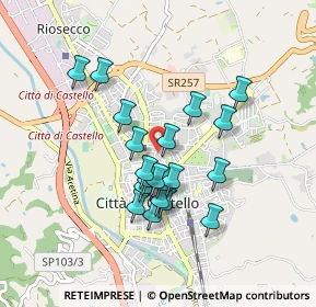 Mappa Via della, 06012 Città di Castello PG, Italia (0.7515)