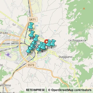 Mappa Via A. Garbasso n, 52100 Arezzo AR, Italia (1.23214)