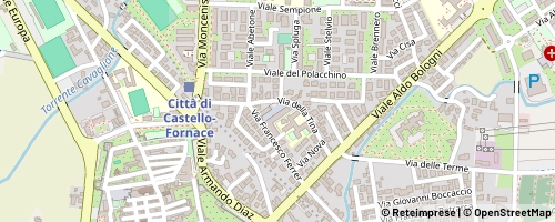 Mappa Città di Castello