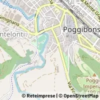 Hartă Poggibonsi
