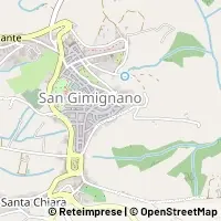 Mapa San Gimignano