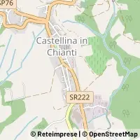 Hartă Castellina in Chianti