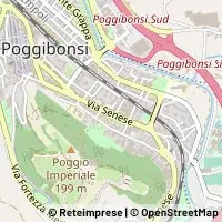 Mapa Poggibonsi