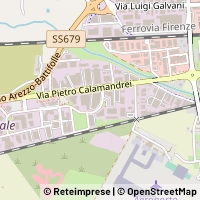 地图 Arezzo