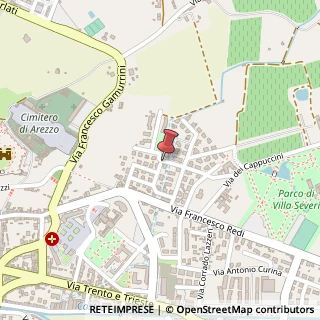 Mappa Via Francesco Coradini, 26, 52100 Arezzo, Arezzo (Toscana)