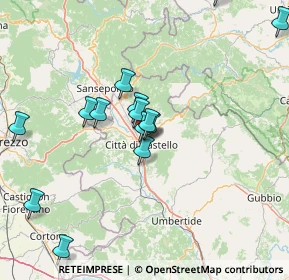 Mappa Via Aldo Bologni, 06012 Città di Castello PG, Italia (15.38357)