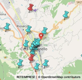 Mappa Via Aldo Bologni, 06012 Città di Castello PG, Italia (2.2105)