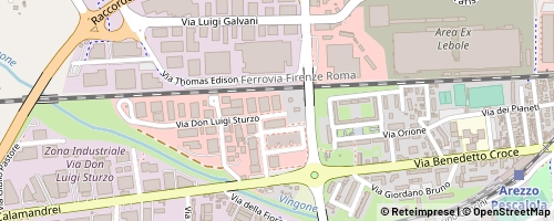 Mappa Arezzo