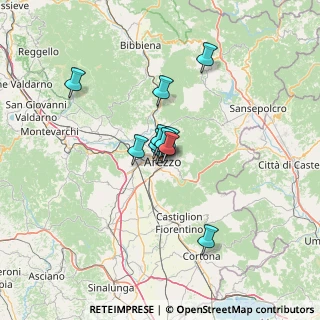 Mappa Via Dino Menci, 52100 Arezzo AR, Italia (8.41364)